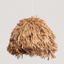 Suspension Rafia Malaika ILUZZIA Textile Blanco
