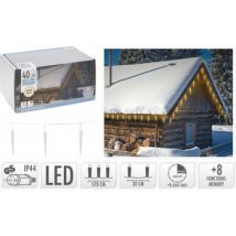Guirlande Lumineuse LED Extérieur blanc chaud de 5,7 m Blanc Chaud 2700K