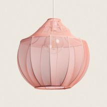 Suspension Métal et Tissu Ayla Terracotta