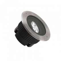 Round 18W LEDS-C4 55-9667-CA-CM Gea Power Recessed LED Ground Spotlight IP67 - Cool White 4000K - 4500K