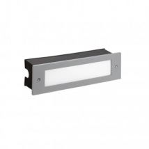 8.7W Micenas Pro Grey Recessed LED Step-Light IP66 LEDS-C4 05-E051-34-CL - Several options