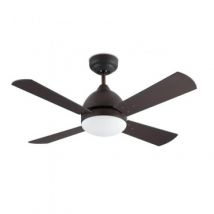 LEDS-C4 Black 106.6cm Motor AC Borneo Reversible Blades Ceiling Fan VE-0006-MAR - Black