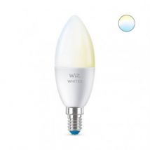 4.9W E14 C37 Smart WiFi + Bluetooth WIZ CCT Dimmable LED Bulb - Adjustable (Warm-Cool-Daylight)