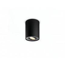 PHILIPS Hue Pillar Simple White Ambiance Ceiling Lamp - Black