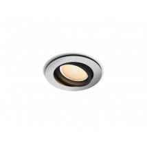 PHILIPS Milliskin GU10 White Ambiance Downlight with Ø70 mm Cut-Out Extension - Black