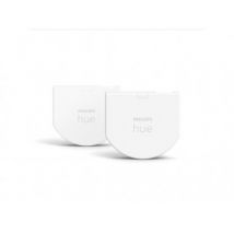 Pack of 2 PHILIPS Hue Wall Switch Modules - White