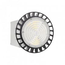 100W 170lm/W Industrial UFO HBF SAMSUNG LED High Bay LIFUD Dimmable + Emergency Kit - Several options