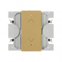 Narrow Master Blinds Switch iO SIMON 270 21001133 - Gold