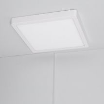 Square 24W Superslim LED Surface Panel with Selectable CCT 280x280 mm - Adjustable (Warm-Cool-Daylight)