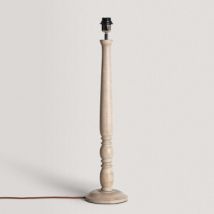 Base for Daksh Wooden Table Lamp ILUZZIA - Natural