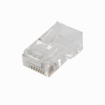Connettore RJ45 Maschio TELEVES UTP CAT 6 Trasparente