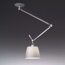 Lampada a Sospensione Decentrata Tolomeo ARTEMIDE Alluminio