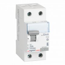 Interruttore Differenziale Industriale 2P-30mA 25-40 A Classe AC TX³ 403032 LEGRAND 25 A