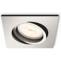 Downlight LED Quadrato PHILIPS Donegal Foro Ø70 mm Nickel