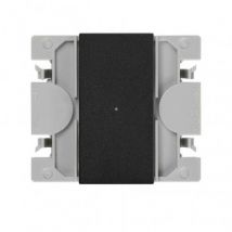 Interruttore Commutatore Master Stretto 21011036 SIMON iO 270 Nero Opaco
