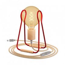 Lampada da Tavolo CREATIVE-CABLES Modello KTCH0_ Taché Rosso