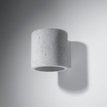 Applique da Parete in Cemento Orbis SOLLUX Grigio
