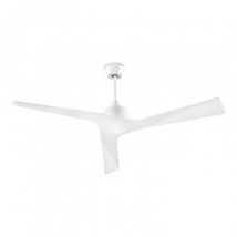 Ventilatore LED da Soffitto Mogan Bianco 132cm Motore AC LEDS-C4 30-4356-CF-CF Bianco