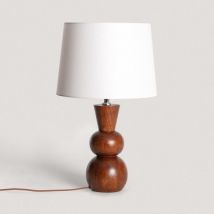 Lampada da Tavolo Legno Vinda ILUZZIA Naturale