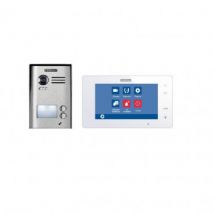 Kit Videocitofono FERMAX Automatico 2 Campanelli FERMAX WAY 7 1402 Alluminio