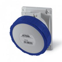 SCAME Optima Series 32 A Watertight Wall Base - IP67 - 2P + PE
