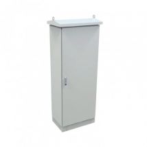 MAXGE IP55 Configurable Standing Metal Enclosure - White