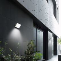 14W Curie Glass Medium LED Surface Lamp IP65 LEDS-C4 05-9884-Z5-CM - Cool White 4000K