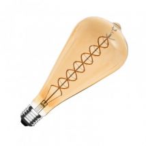 8W 800lm Amber Big Lemon E27 Filament LED Bulb ST115 - Warm White 2200 - 2700K