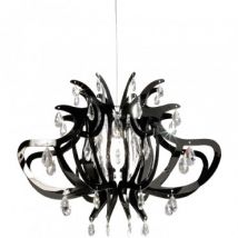 SLAMP Lillibet Suspension Pendant Lamp - Black