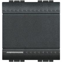 BTicino Living Light L4004M2N 16AX 250V AC 2 module Cross-over Switch Mechanism Screw Terminal - Antracita