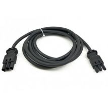 Wieland Male-Female Cable 3m - Black