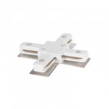 UltraPower X-Shaped Connector for Single-Circuit Tracks - White