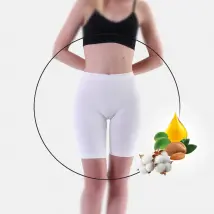 Lytess - Panty Confort Coton Biologique - Ivoire - Taille S/M