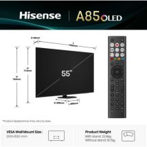 Hisense 55A85QTUK