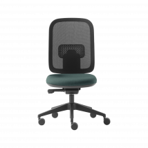 Siége Alaia dossier résille sans accoudoirs