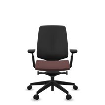 Fauteuil de bureau base noire et dossier résille Light Up 250SL