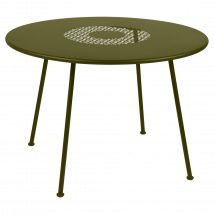 Table Ronde Ø110 cm Lorette en Acier FERMOB