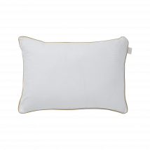 Oreiller déhoussable en satin Léonore, CAMIF