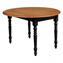 Table à manger à volets extensible bois massif 4 à 8 personnes Embellie CAMIF
