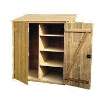 Range-Outils 3 m³ Grand Modèle en Bois Autoclave