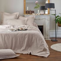 Parure de lit satin Divine BLANC DES VOSGES