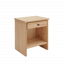 Table de chevet bois massif Iris ESAT LE HAMEAU
