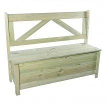 Banc Coffre en Bois Elmo EKJU