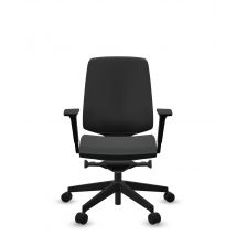 Fauteuil de bureau base noire et dossier résille Light Up 250SL PROFIM