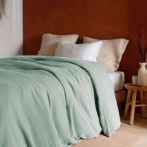 Taie d'oreiller gaze de coton bio Lou CAMIF