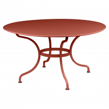 Table Ronde Ø137 cm Romane en Acier FERMOB
