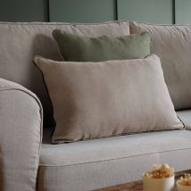 Coussin lin passepoil Carly CAMIF