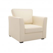 Fauteuil tissu coton déhoussable Marbella