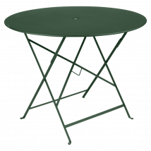 Table Ronde Pliante Ø96 cm Bistro en Acier
