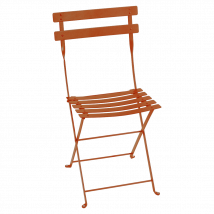 Lot de 2 Chaises Pliantes Bistro Métal en Acier FERMOB